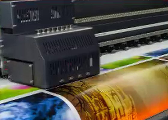 Printing presses and inks